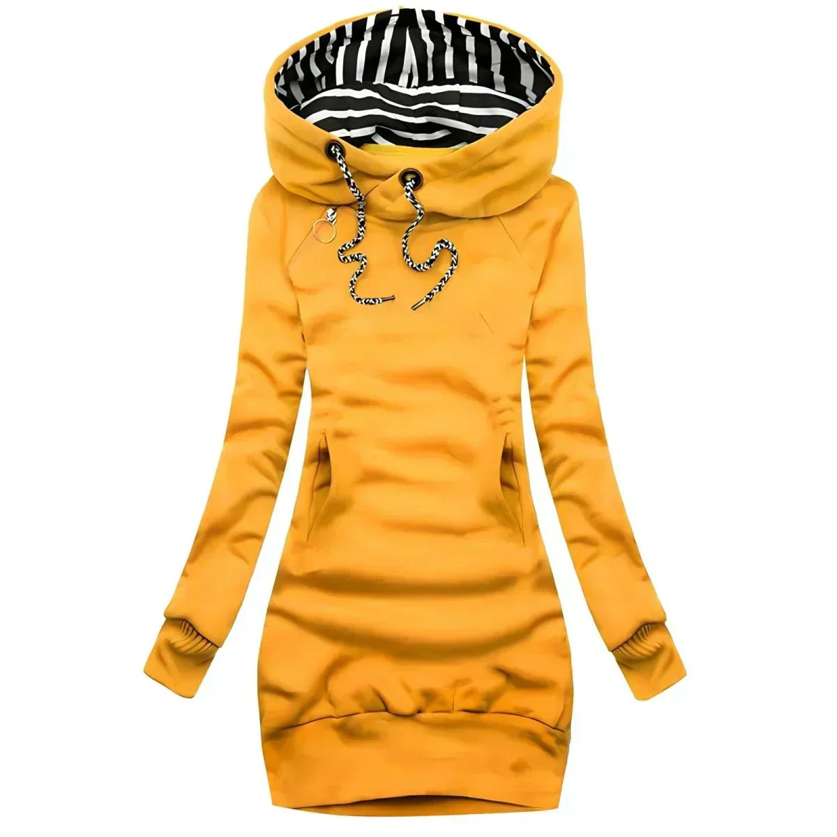 Weiches Damen Winter Sweatshirt Gemütlich Grün - Norvielle