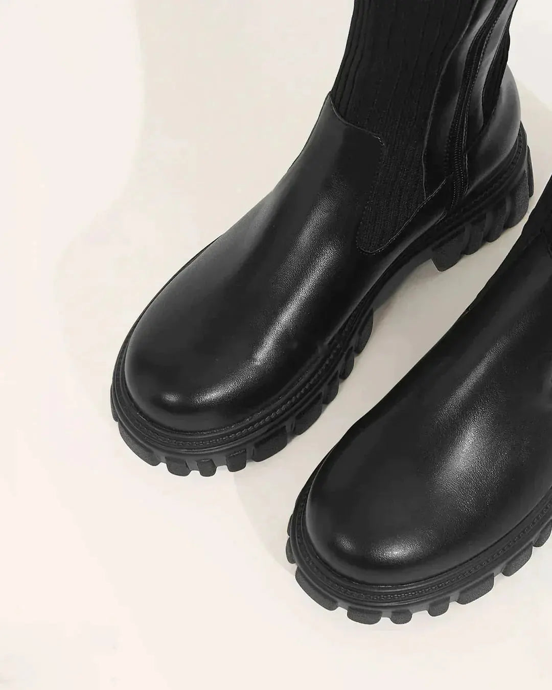 Damen Stiefel Stretch Weite
