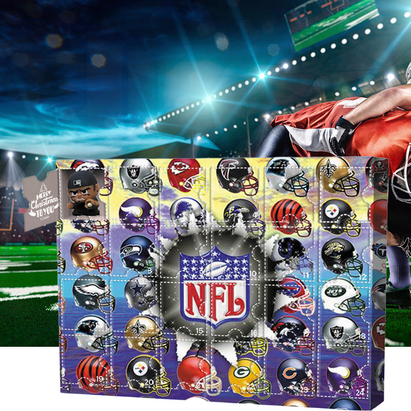 NFL Adventskalender Team Themen Tägliche Überraschungen