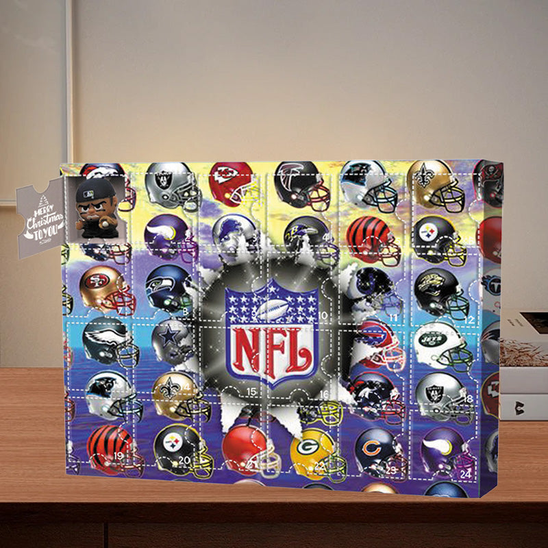 NFL Adventskalender Team Themen Tägliche Überraschungen