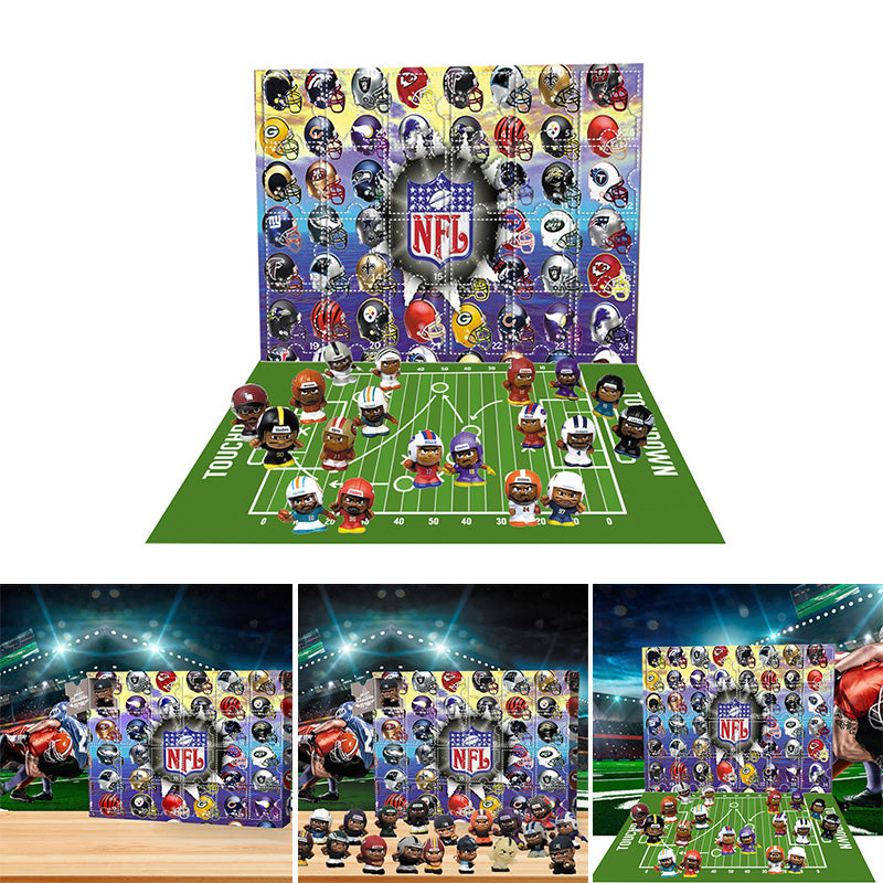NFL Adventskalender Team Themen Tägliche Überraschungen
