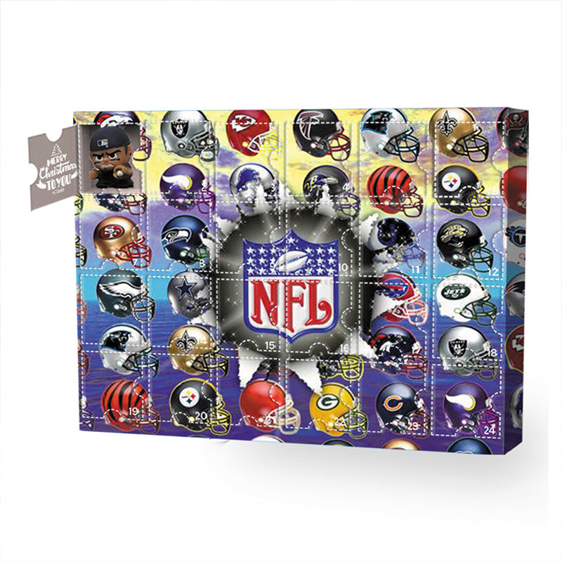 NFL Adventskalender Team Themen Tägliche Überraschungen
