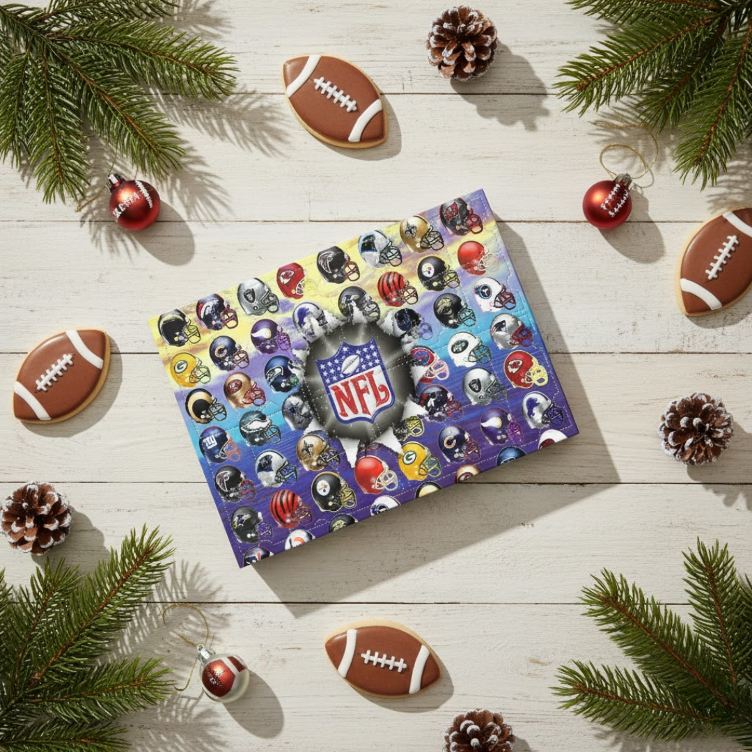 NFL Adventskalender Team Themen Tägliche Überraschungen