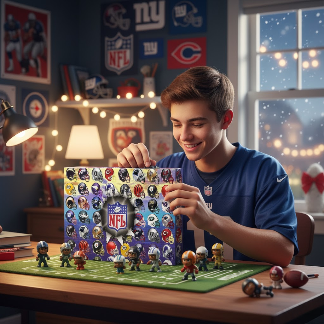 NFL Adventskalender Team Themen Tägliche Überraschungen