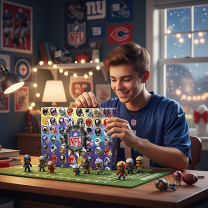 NFL Adventskalender Team Themen Tägliche Überraschungen