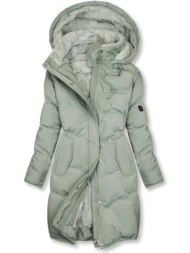 Damen Winterjacke Lang Warm - Norvielle