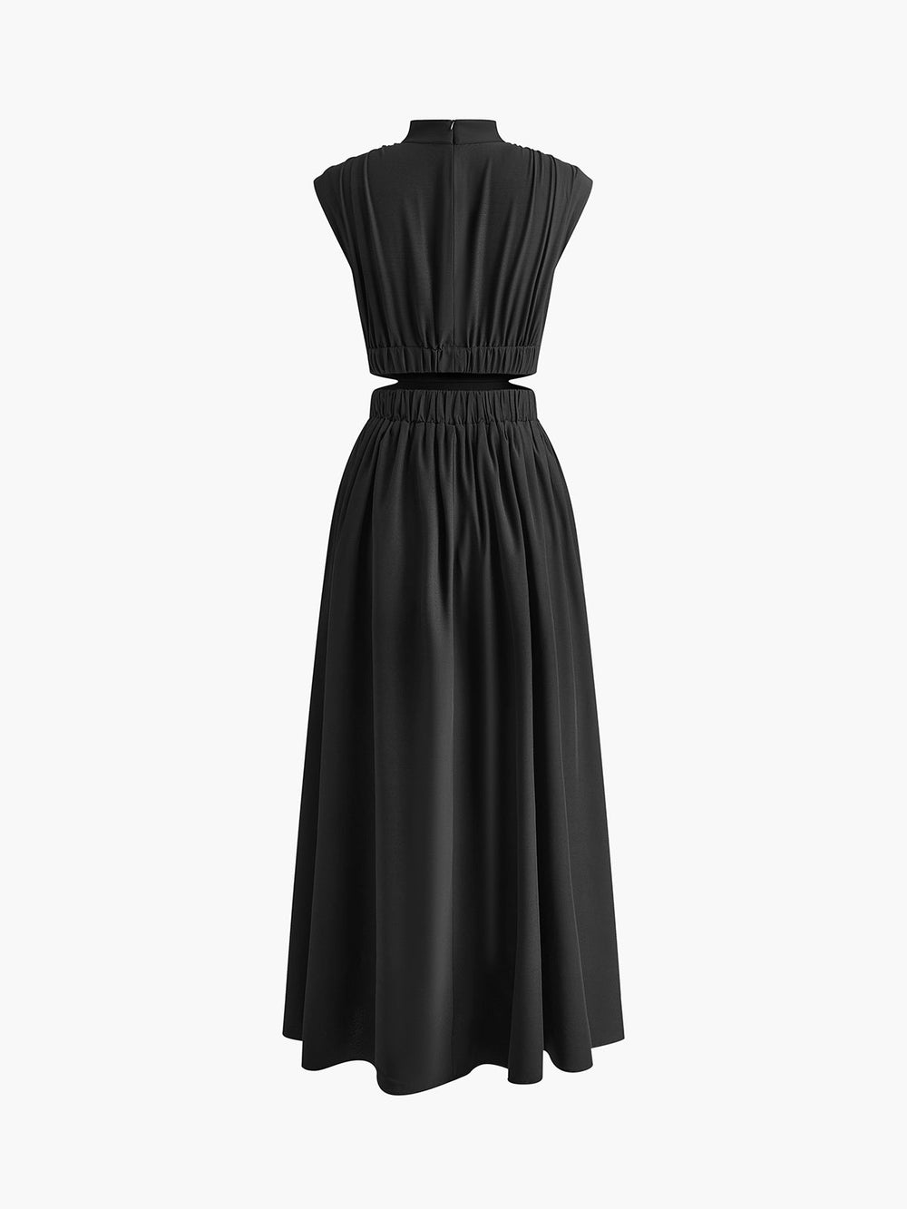 Damen Maxikleid Offene Seitenpartien