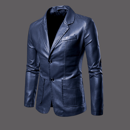 Norvielle Herren Lederjacke Modisch