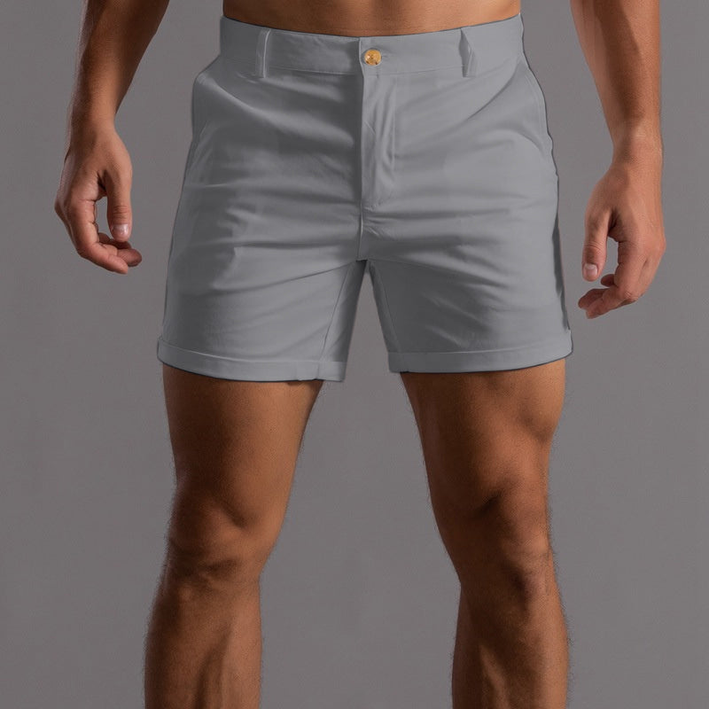 Herren Sommer Shorts Maßgeschneiderte Passform Freizeit