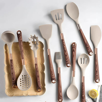 Küchenutensilien Set Silikon 10-teilig Culinora