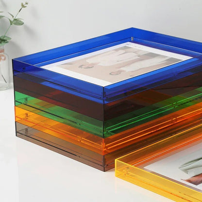 Prismara Schwebender Fotorahmen Acryl Bunt