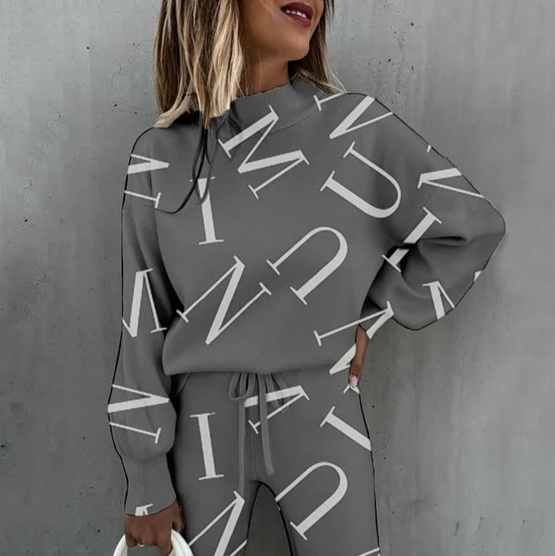 Damen Trainingsanzug Bedruckt Trendy Norvielle