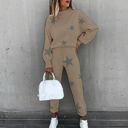 Damen Trainingsanzug Bedruckt Trendy Norvielle