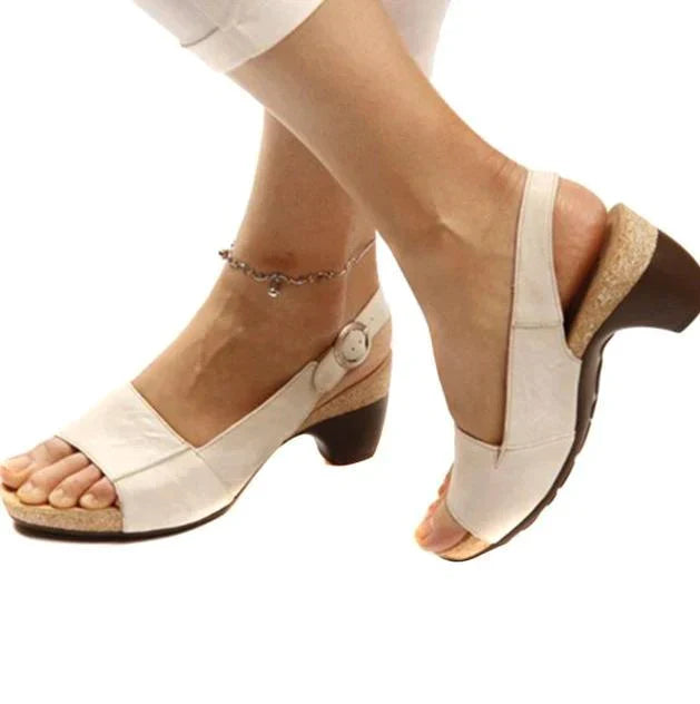 Damen Strandsandalen Peep-Toe