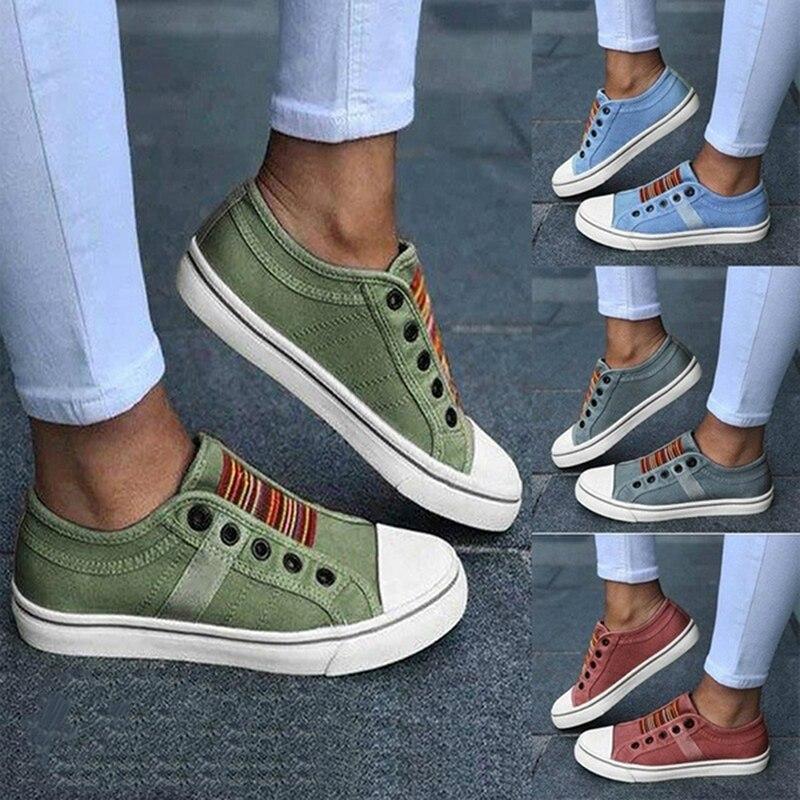 Norvielle Damen Sneaker Sportlich Bequem Schwarz - Norvielle