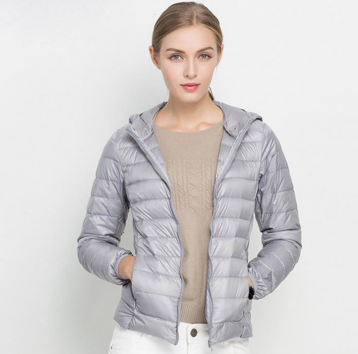 Norvielle Damen Leichtgewicht Daunenjacke Urban Chic
