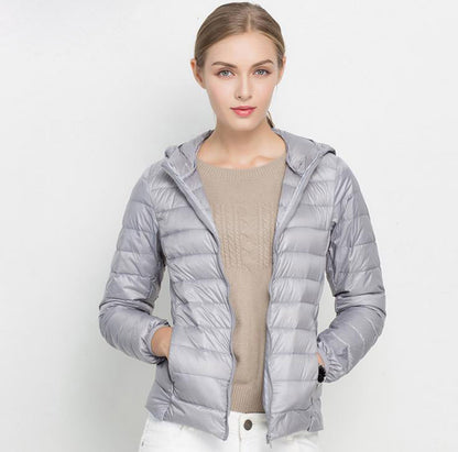 Norvielle Damen Leichtgewicht Daunenjacke Urban Chic