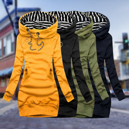 Weiches Damen Winter Sweatshirt Gemütlich Grün