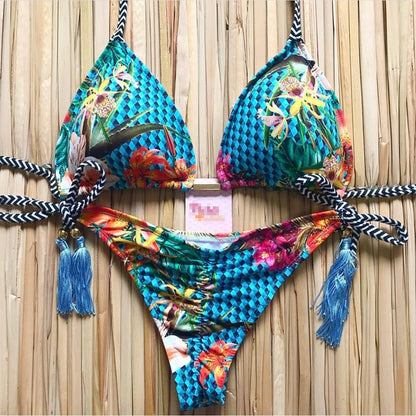 Norvielle Damen Bikini Push-Up