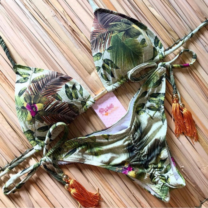Norvielle Damen Bikini Push-Up