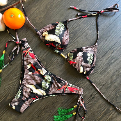Norvielle Damen Bikini Push-Up