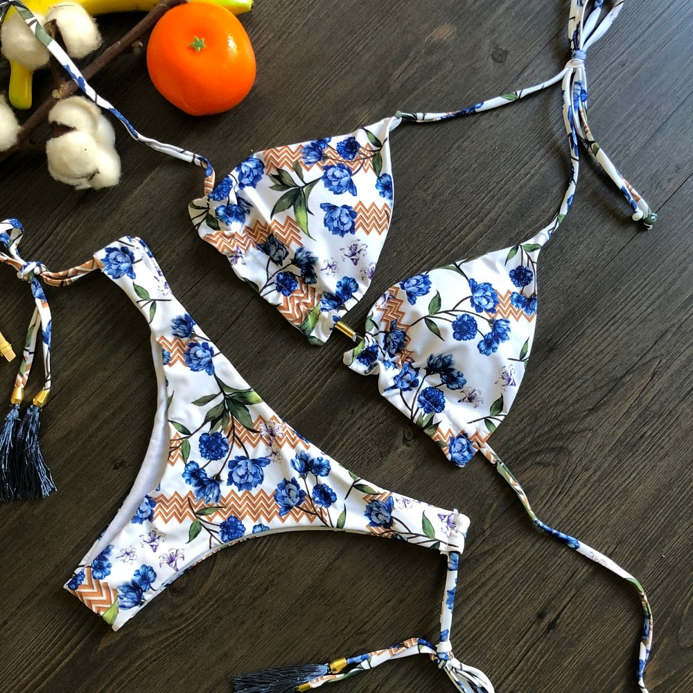 Norvielle Damen Bikini Push-Up