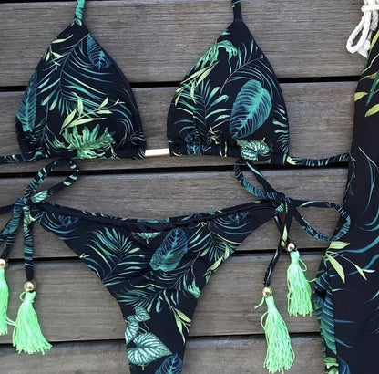 Norvielle Damen Bikini Push-Up
