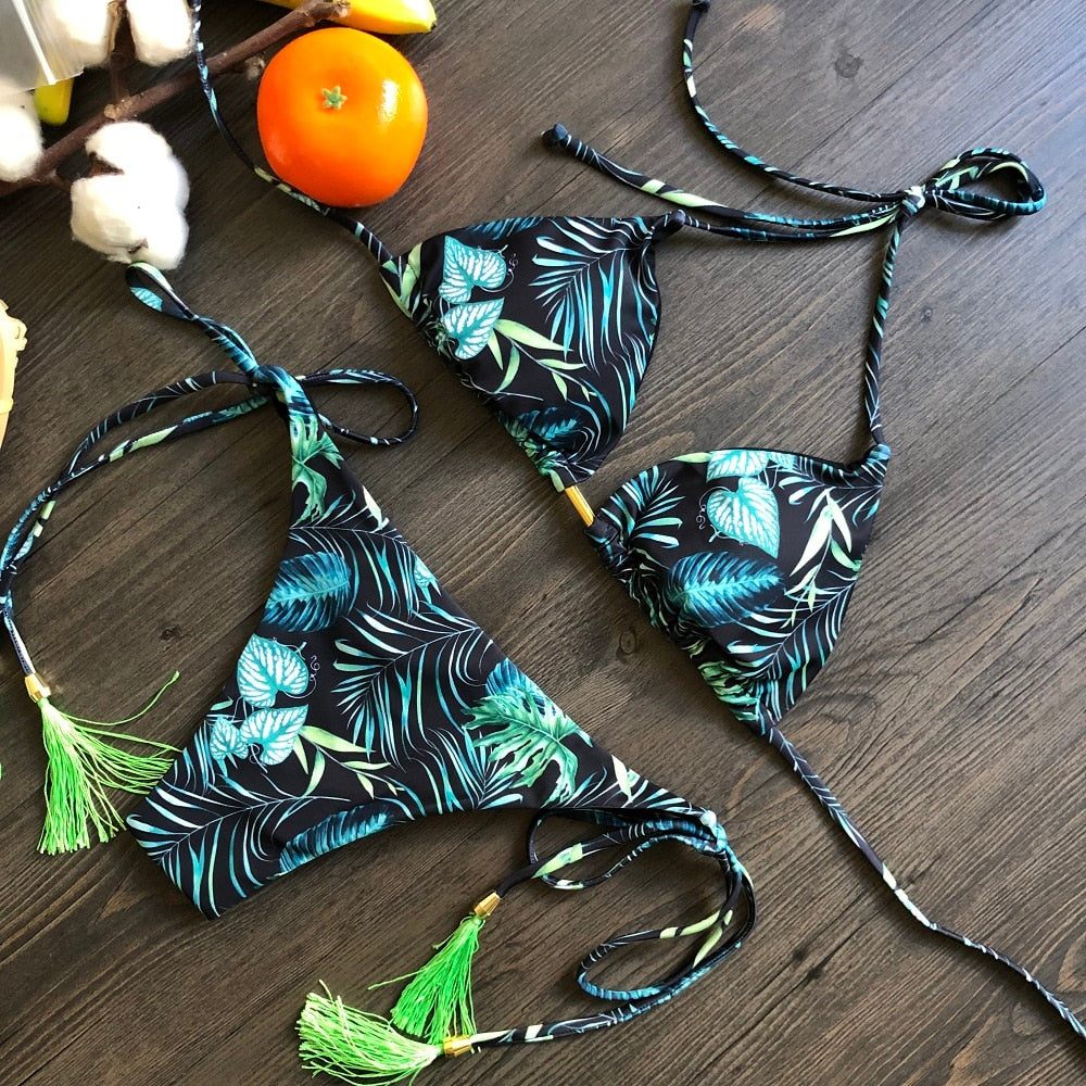 Norvielle Damen Bikini Push-Up