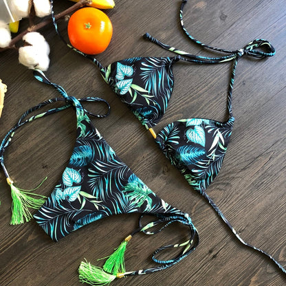 Norvielle Damen Bikini Push-Up