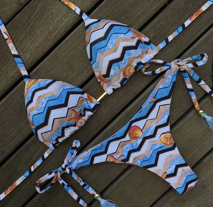 Norvielle Damen Bikini Push-Up