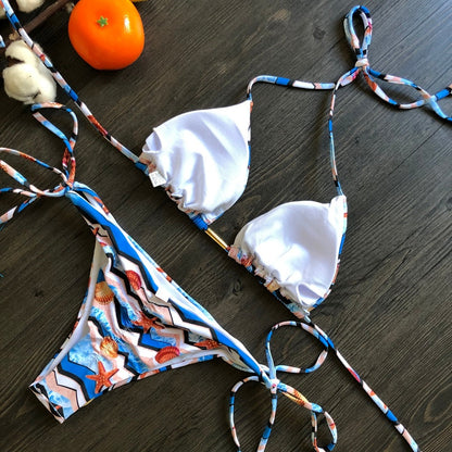 Norvielle Damen Bikini Push-Up