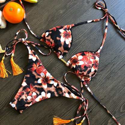 Norvielle Damen Bikini Push-Up