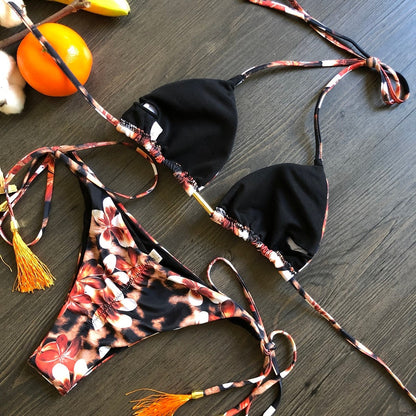Norvielle Damen Bikini Push-Up