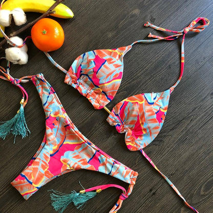 Norvielle Damen Bikini Push-Up