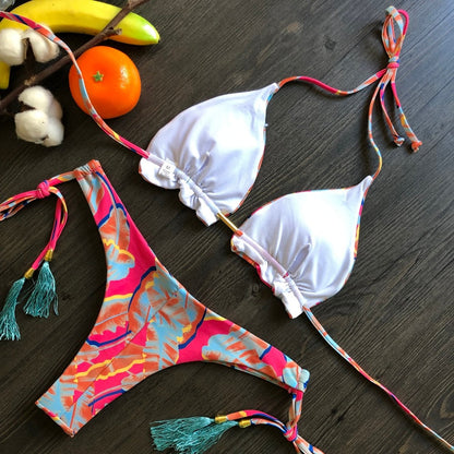 Norvielle Damen Bikini Push-Up