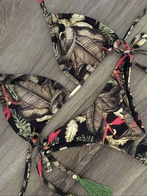 Norvielle Damen Bikini Push-Up