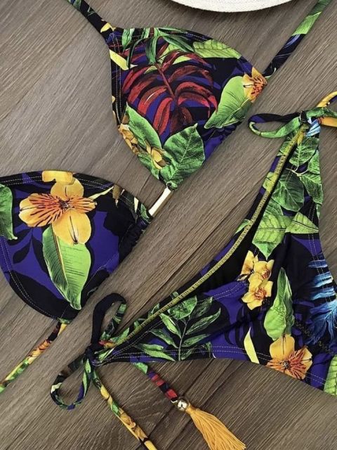 Norvielle Damen Bikini Push-Up