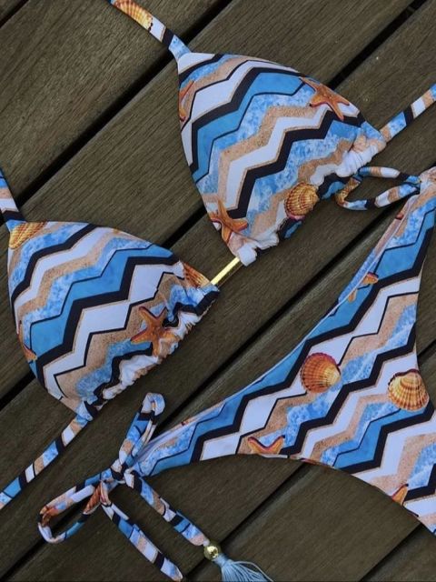 Norvielle Damen Bikini Push-Up