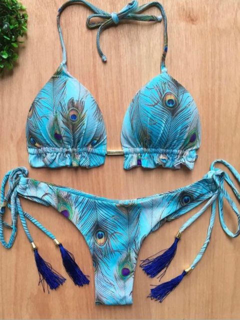 Norvielle Damen Bikini Push-Up