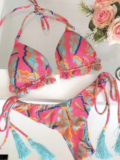 Norvielle Damen Bikini Push-Up