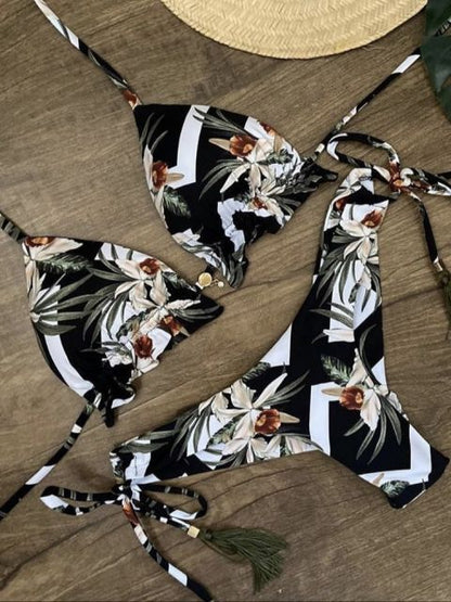Norvielle Damen Bikini Push-Up