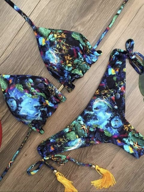 Norvielle Damen Bikini Push-Up