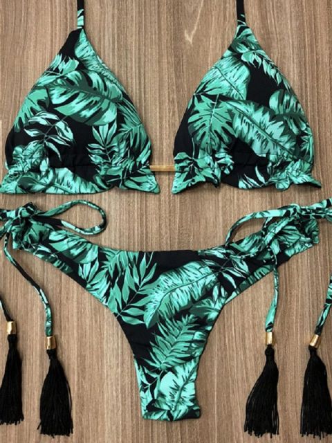 Norvielle Damen Bikini Push-Up