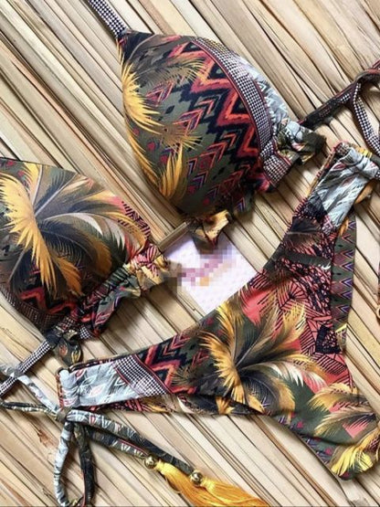 Norvielle Damen Bikini Push-Up