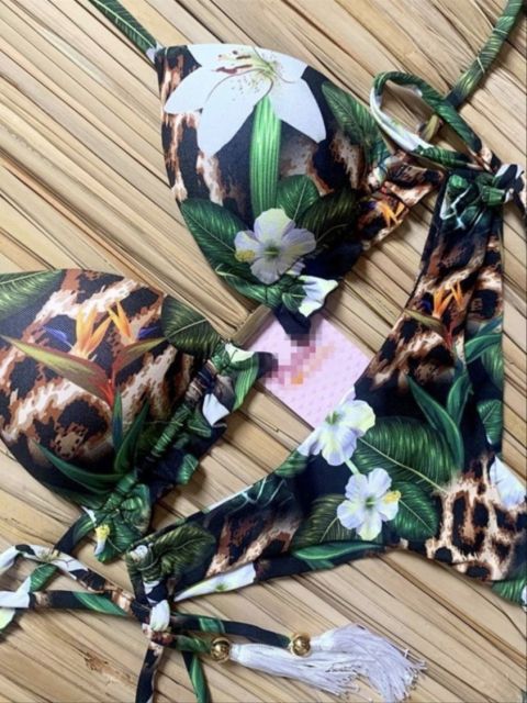 Norvielle Damen Bikini Push-Up