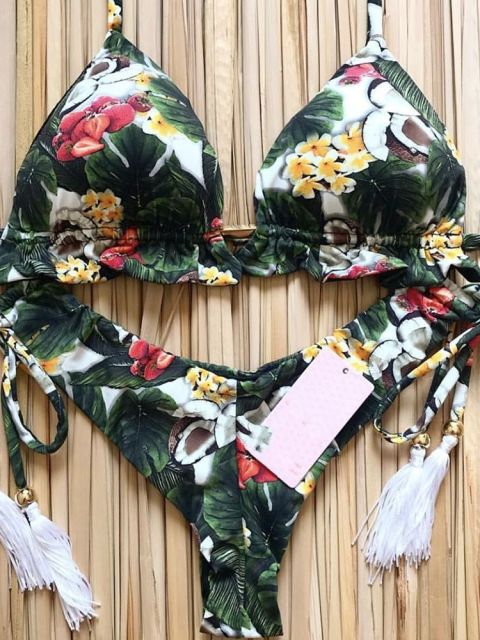 Norvielle Damen Bikini Push-Up