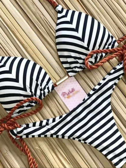 Norvielle Damen Bikini Push-Up