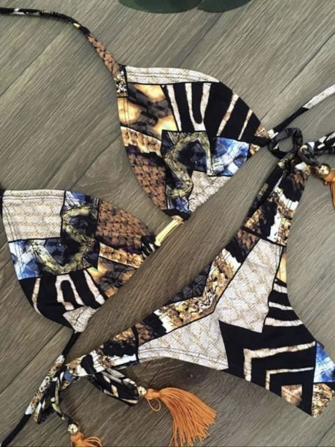 Norvielle Damen Bikini Push-Up