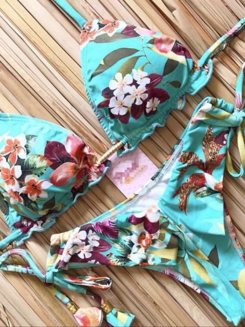 Norvielle Damen Bikini Push-Up