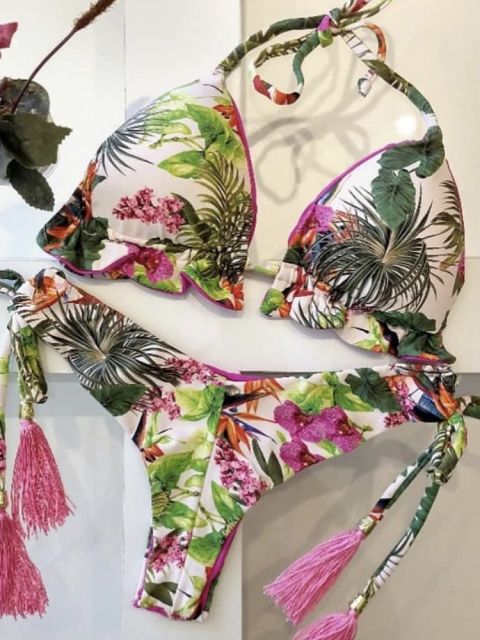 Norvielle Damen Bikini Push-Up